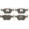 Jeu de quatre plaquettes de frein à disque TRW