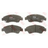 Jeu de quatre plaquettes de frein à disque TRW