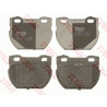 Jeu de quatre plaquettes de frein à disque TRW