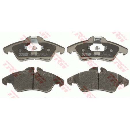 Jeu de quatre plaquettes de frein à disque TRW