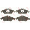 Jeu de quatre plaquettes de frein à disque TRW