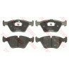 Jeu de quatre plaquettes de frein à disque TRW