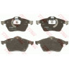 Jeu de quatre plaquettes de frein à disque TRW