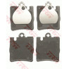 Jeu de quatre plaquettes de frein à disque TRW