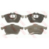 Jeu de quatre plaquettes de frein à disque TRW