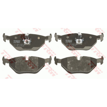 Jeu de quatre plaquettes de frein à disque TRW