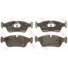 Jeu de quatre plaquettes de frein à disque TRW