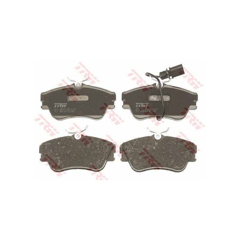 Jeu de quatre plaquettes de frein à disque TRW
