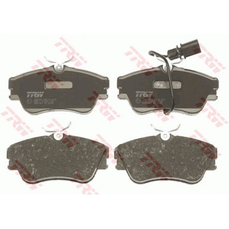 Jeu de quatre plaquettes de frein à disque TRW
