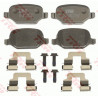Jeu de quatre plaquettes de frein à disque TRW