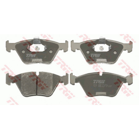 Jeu de quatre plaquettes de frein à disque TRW