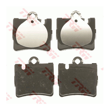Jeu de quatre plaquettes de frein à disque TRW