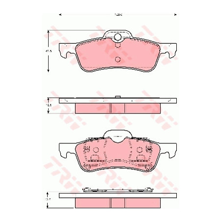 Jeu de quatre plaquettes de...