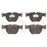Jeu de quatre plaquettes de frein à disque TRW