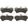 Jeu de quatre plaquettes de frein à disque TRW