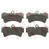 Jeu de quatre plaquettes de frein à disque TRW