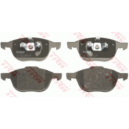 Jeu de quatre plaquettes de frein à disque TRW