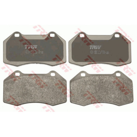 Jeu de quatre plaquettes de frein à disque TRW