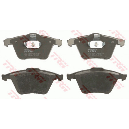 Jeu de quatre plaquettes de frein à disque TRW