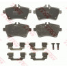 Jeu de quatre plaquettes de frein à disque TRW