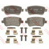 Jeu de quatre plaquettes de frein à disque TRW