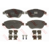 Jeu de quatre plaquettes de frein à disque TRW