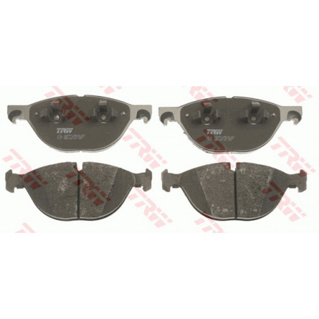 Jeu de quatre plaquettes de frein à disque TRW