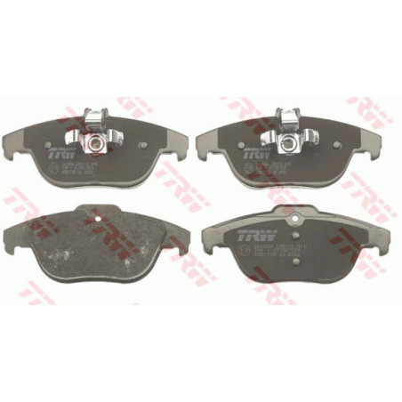 Jeu de quatre plaquettes de frein à disque TRW