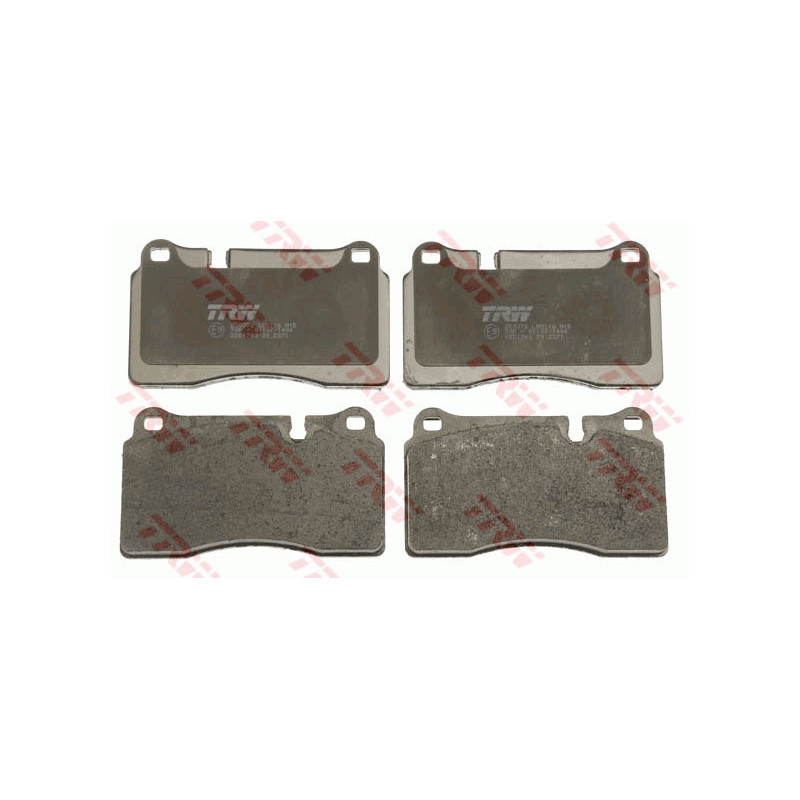 Jeu de quatre plaquettes de frein à disque TRW