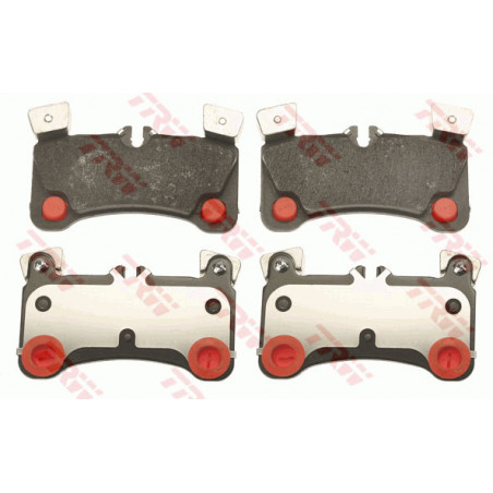 Jeu de quatre plaquettes de frein à disque TRW