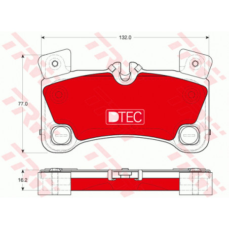 Jeu de quatre plaquettes de...