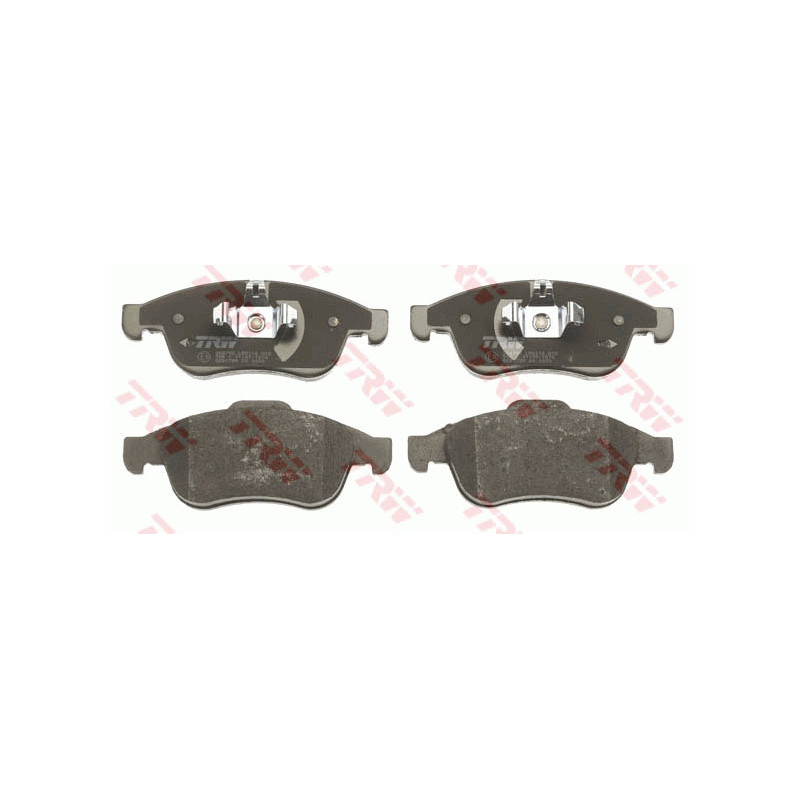 Jeu de quatre plaquettes de frein à disque TRW