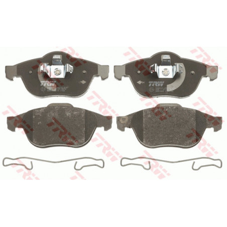 Jeu de quatre plaquettes de frein à disque TRW