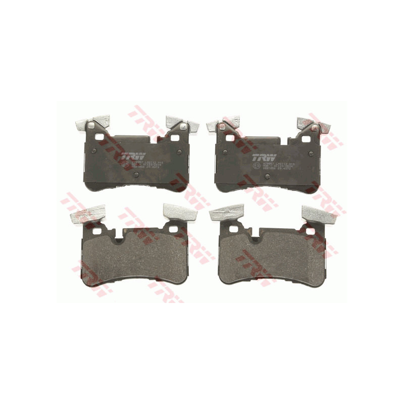 Jeu de quatre plaquettes de frein à disque TRW
