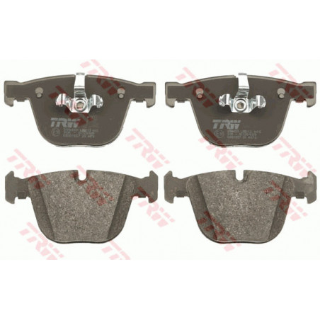 Jeu de quatre plaquettes de frein à disque TRW