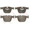 Jeu de quatre plaquettes de frein à disque TRW