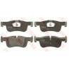 Jeu de quatre plaquettes de frein à disque TRW