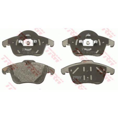 Jeu de quatre plaquettes de frein à disque TRW