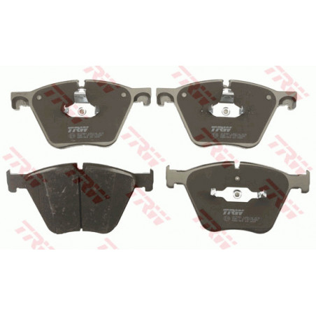 Jeu de quatre plaquettes de frein à disque TRW