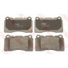 Jeu de quatre plaquettes de frein à disque TRW