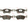 Jeu de quatre plaquettes de frein à disque TRW