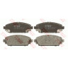 Jeu de quatre plaquettes de frein à disque TRW