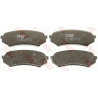 Jeu de quatre plaquettes de frein à disque TRW