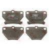 Jeu de quatre plaquettes de frein à disque TRW