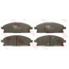 Jeu de quatre plaquettes de frein à disque TRW