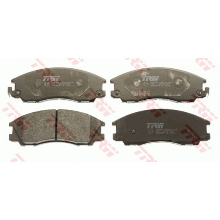 Jeu de quatre plaquettes de frein à disque TRW