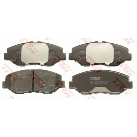Jeu de quatre plaquettes de frein à disque TRW
