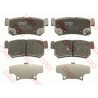 Jeu de quatre plaquettes de frein à disque TRW