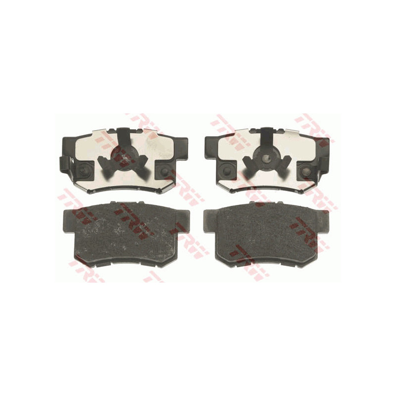 Jeu de quatre plaquettes de frein à disque TRW