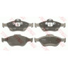 Jeu de quatre plaquettes de frein à disque TRW